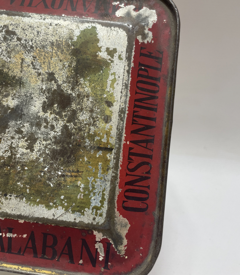 OSMANLI DÖNEMİ EMMANUEL BALABANİ BÜYÜK BOY ÇAY KUTUSU