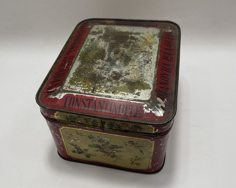 OSMANLI DÖNEMİ EMMANUEL BALABANİ BÜYÜK BOY ÇAY KUTUSU