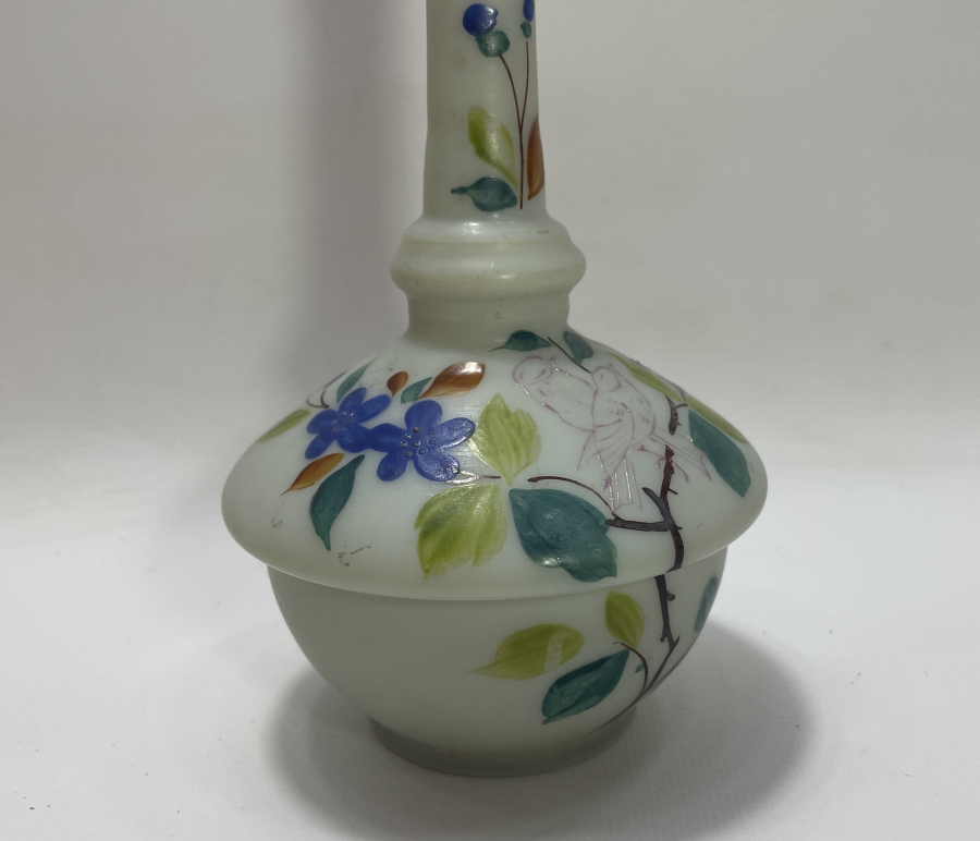 OSMANLI DÖNEMİ NADİR FORMDA EL BOYAMA HIRKA-İ SAADET ZEMZEM SULUĞU 