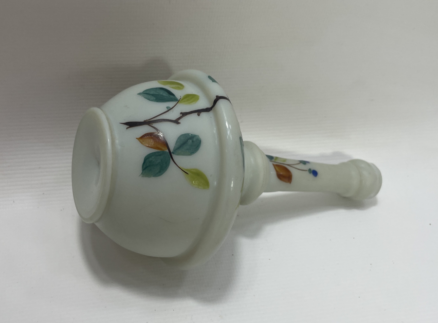 OSMANLI DÖNEMİ NADİR FORMDA EL BOYAMA HIRKA-İ SAADET ZEMZEM SULUĞU 