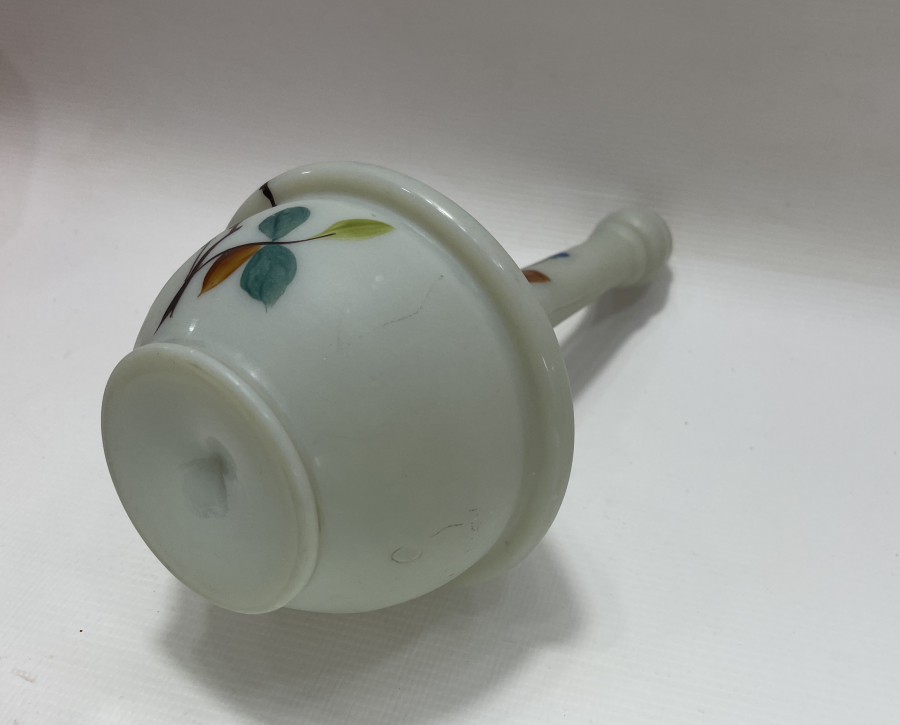 OSMANLI DÖNEMİ NADİR FORMDA EL BOYAMA HIRKA-İ SAADET ZEMZEM SULUĞU 