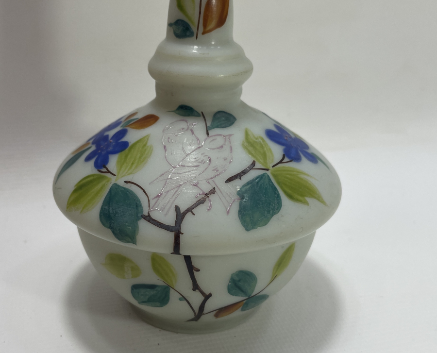 OSMANLI DÖNEMİ NADİR FORMDA EL BOYAMA HIRKA-İ SAADET ZEMZEM SULUĞU 