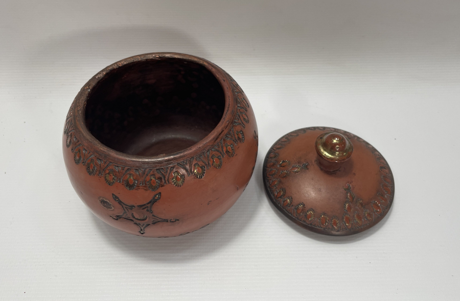 OSMANLI DÖNEMİ TOPHANE İŞİ KAPAKLI ŞEKERLİK