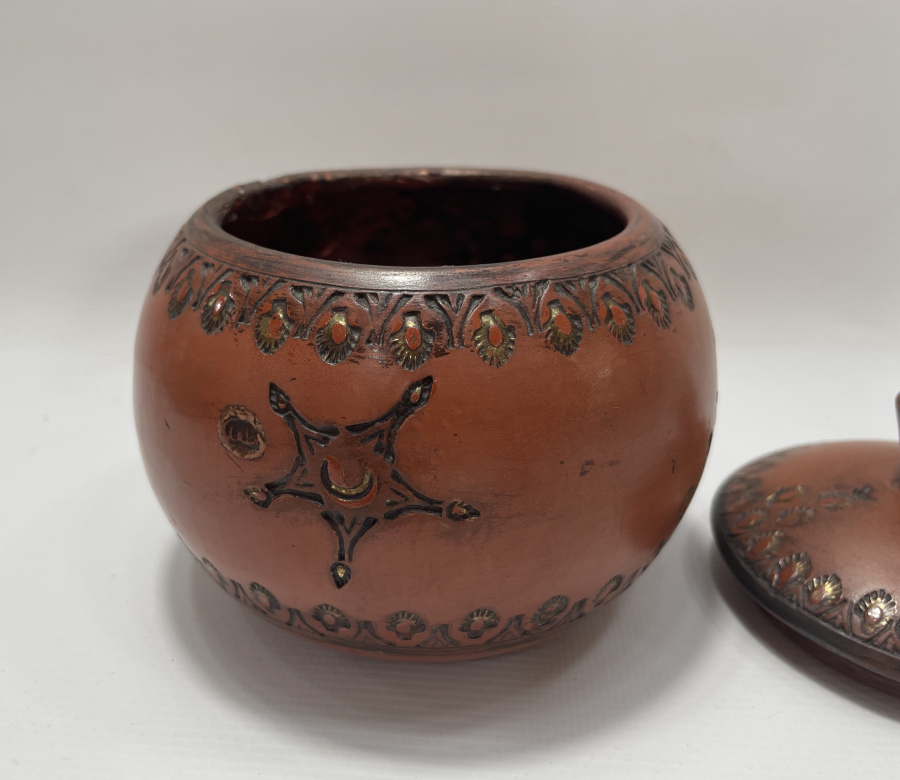 OSMANLI DÖNEMİ TOPHANE İŞİ KAPAKLI ŞEKERLİK