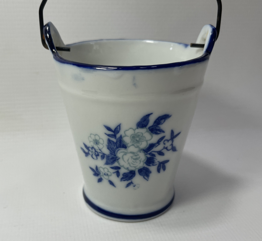 ANTİKA PORSELEN DEKORATİF KOVA