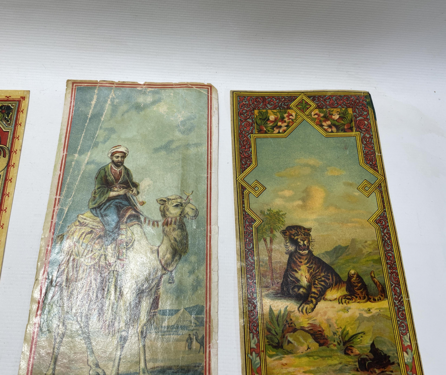 OSMANLI DÖNEMİ 3 ADET FES ETİKETİ