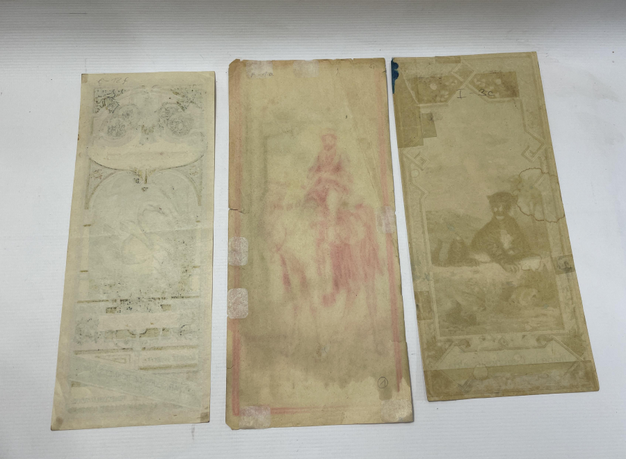 OSMANLI DÖNEMİ 3 ADET FES ETİKETİ