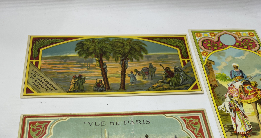 OSMANLI DÖNEMİ FES ETİKETİ LOTU