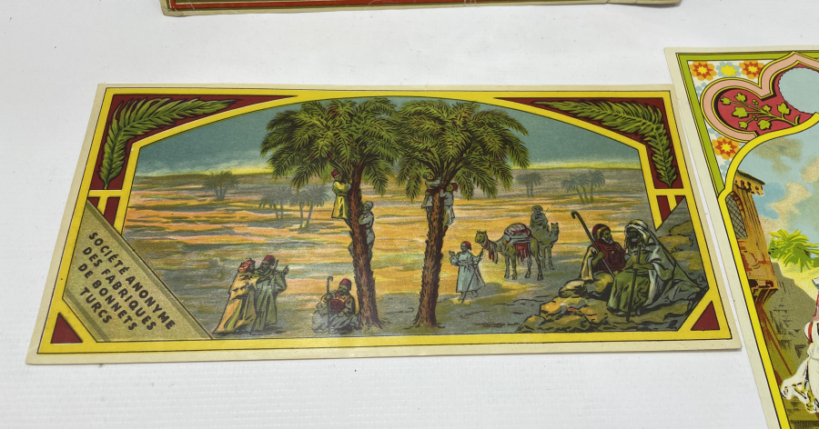 OSMANLI DÖNEMİ FES ETİKETİ LOTU