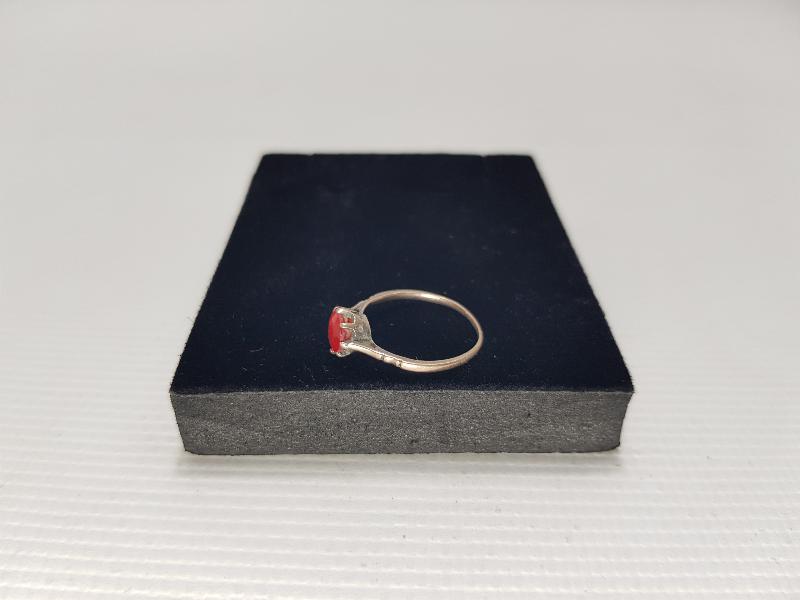 AKİK TAŞLI ANTİKA ALTIN YÜZÜK 