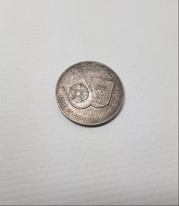 ALMANYA 1967 DETMOLD GÜMÜŞ MADALYA