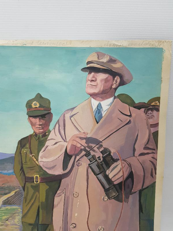 ATATÜRK ASKERİ HAVACILIK TATBİKATINDA RESİM 