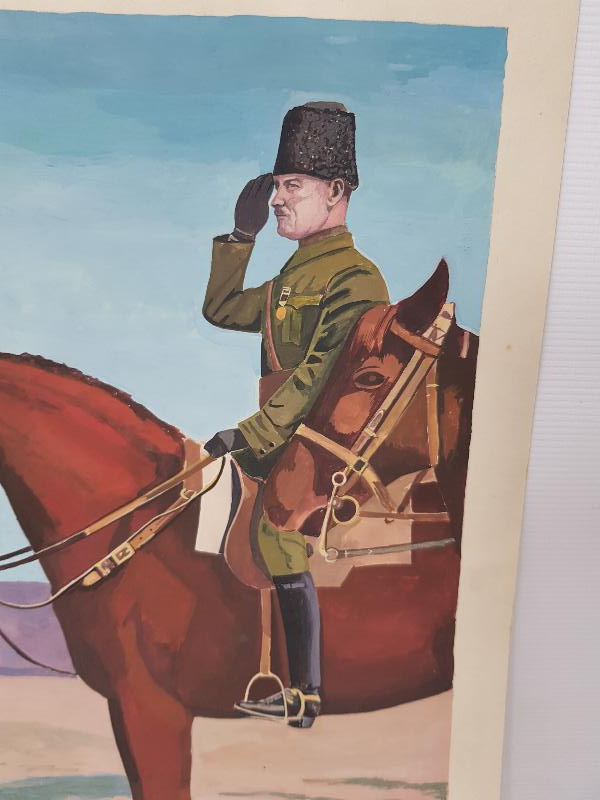 İSTİKLAL MADALYALI GAZİ MUSTAFA KEMAL ATATÜRK RESMİ 