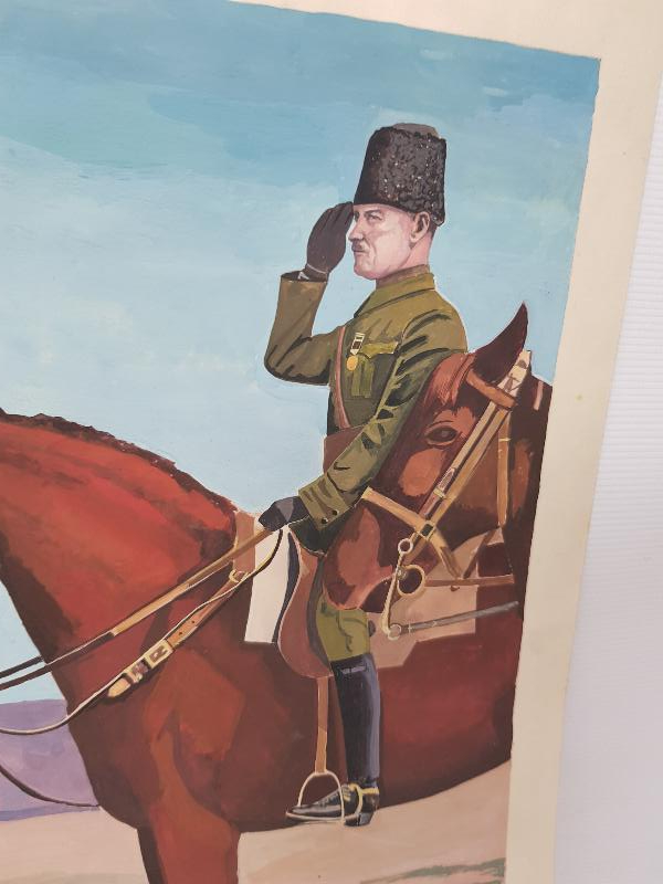 İSTİKLAL MADALYALI GAZİ MUSTAFA KEMAL ATATÜRK RESMİ 