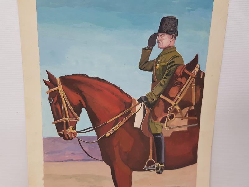 İSTİKLAL MADALYALI GAZİ MUSTAFA KEMAL ATATÜRK RESMİ 