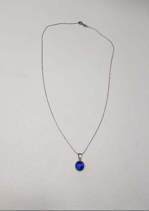 NAZAR BONCUKLU GÜMÜŞ KOLYE 