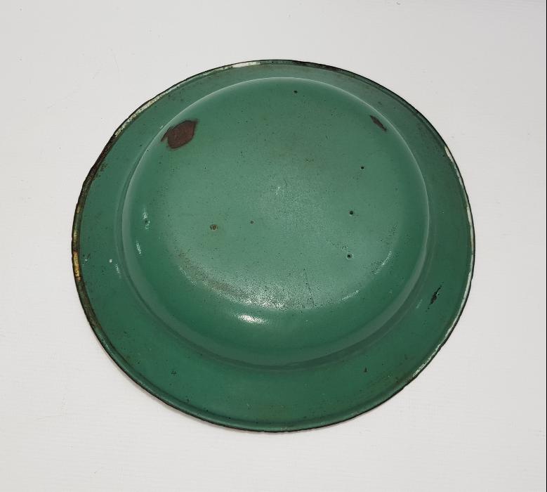 OSMANLI DÖNEMİ AY YILDIZLI EMAYE TABAK