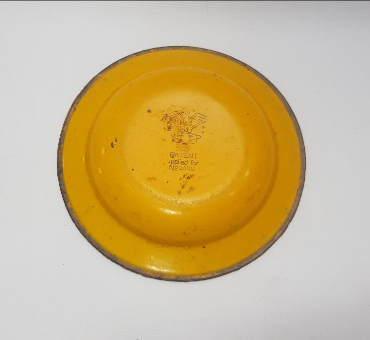 OSMANLI DÖNEMİ MİNELİ EMAYE TABAK 