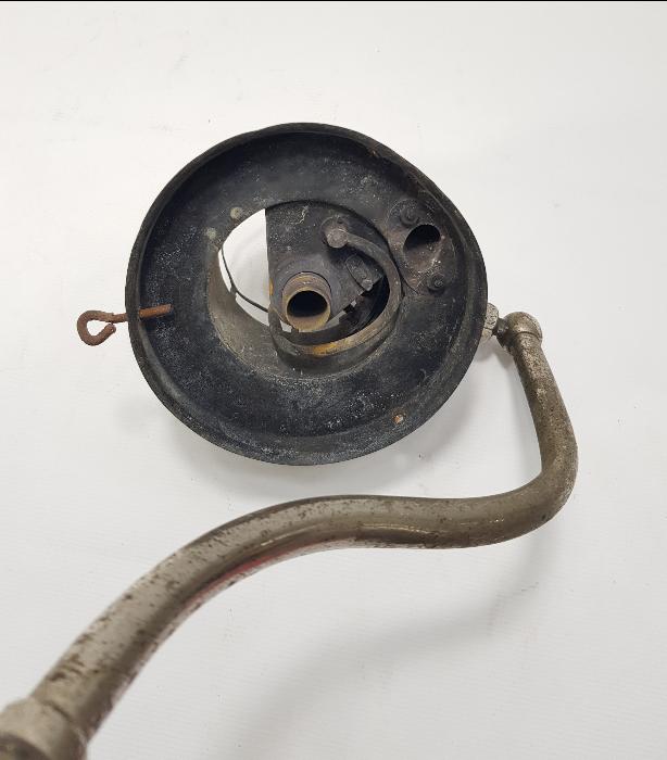 OSMANLICA YAZILI ÇOK NADİR FORMDA RADYUM LAMBASI 