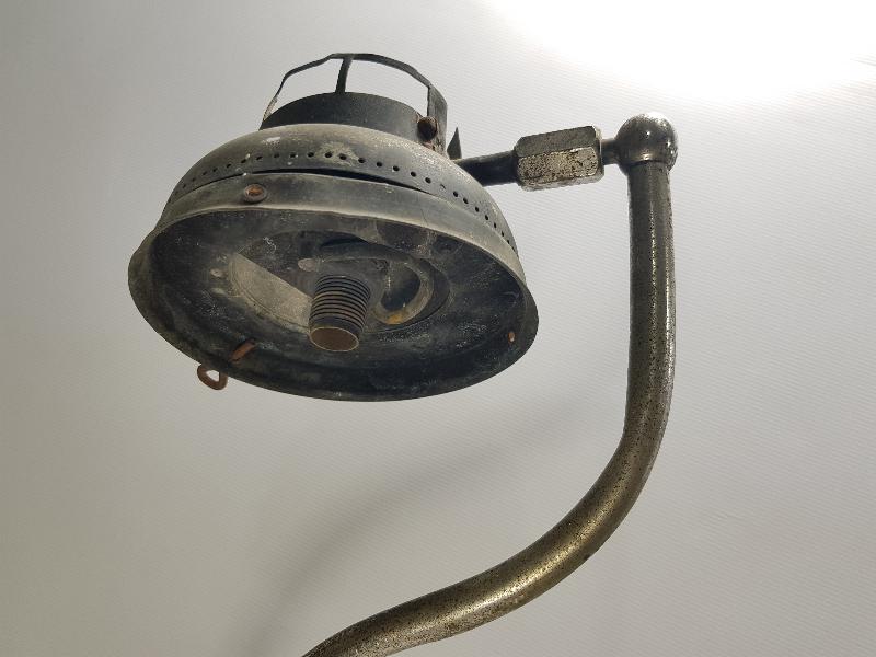 OSMANLICA YAZILI ÇOK NADİR FORMDA RADYUM LAMBASI 