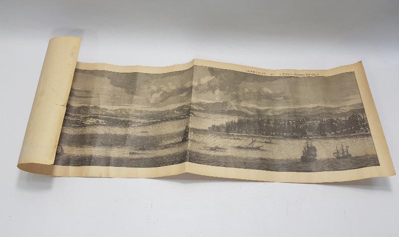 SCUTARI & SERRAGLIO DI CONSTANTINOPOLI GRAVÜR