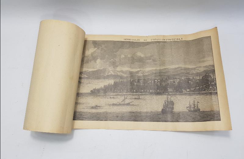 SCUTARI & SERRAGLIO DI CONSTANTINOPOLI GRAVÜR