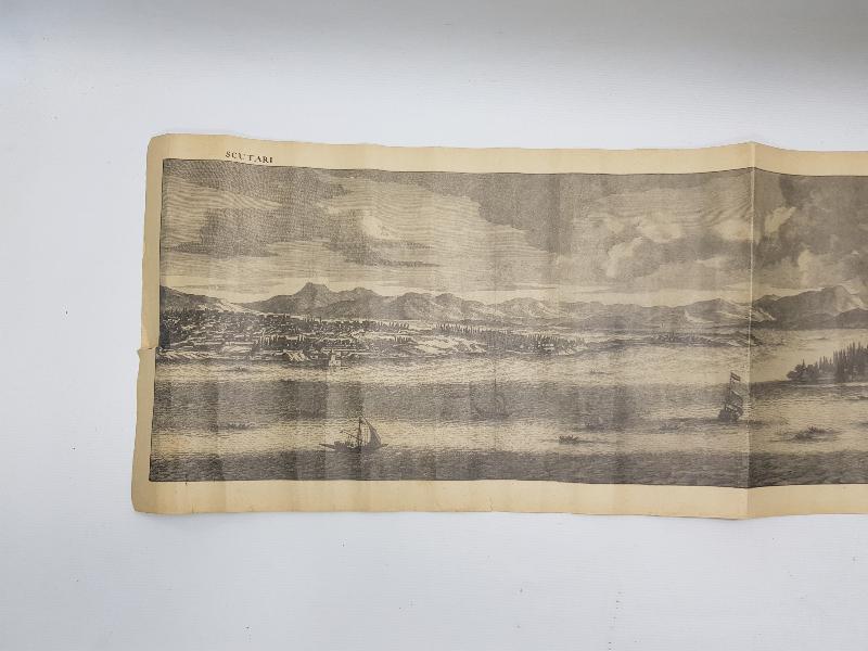 SCUTARI & SERRAGLIO DI CONSTANTINOPOLI GRAVÜR