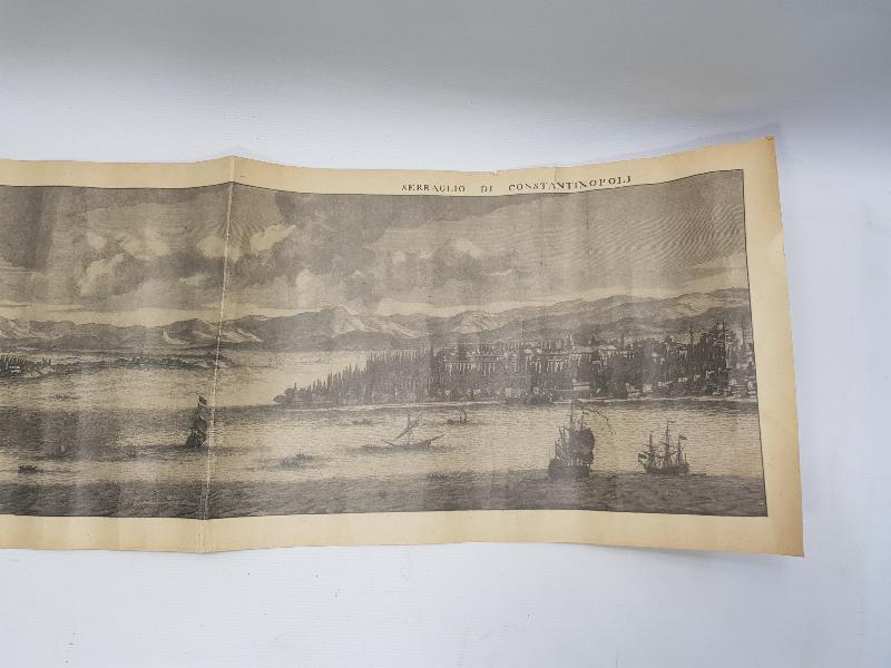 SCUTARI & SERRAGLIO DI CONSTANTINOPOLI GRAVÜR