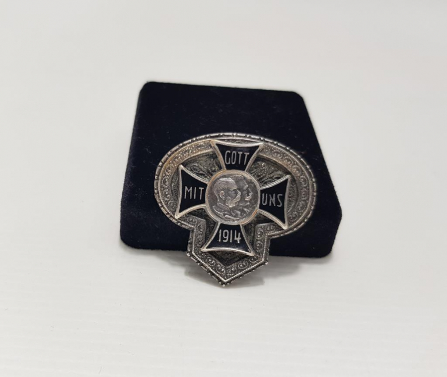 1. DÜNYA SAVAŞI GÜMÜŞ İTTİFAK ROZET