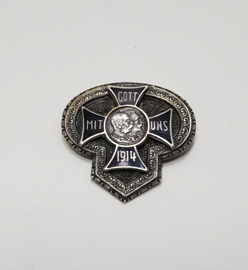 1. DÜNYA SAVAŞI GÜMÜŞ İTTİFAK ROZET