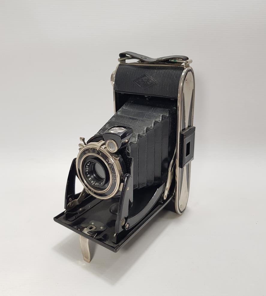 AGFA MARKA ANTİKA KÖRÜKLÜ FOTOĞRAF MAKİNESİ