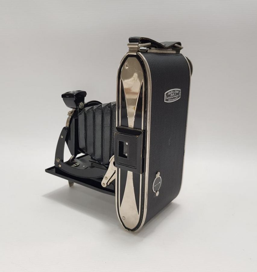 AGFA MARKA ANTİKA KÖRÜKLÜ FOTOĞRAF MAKİNESİ