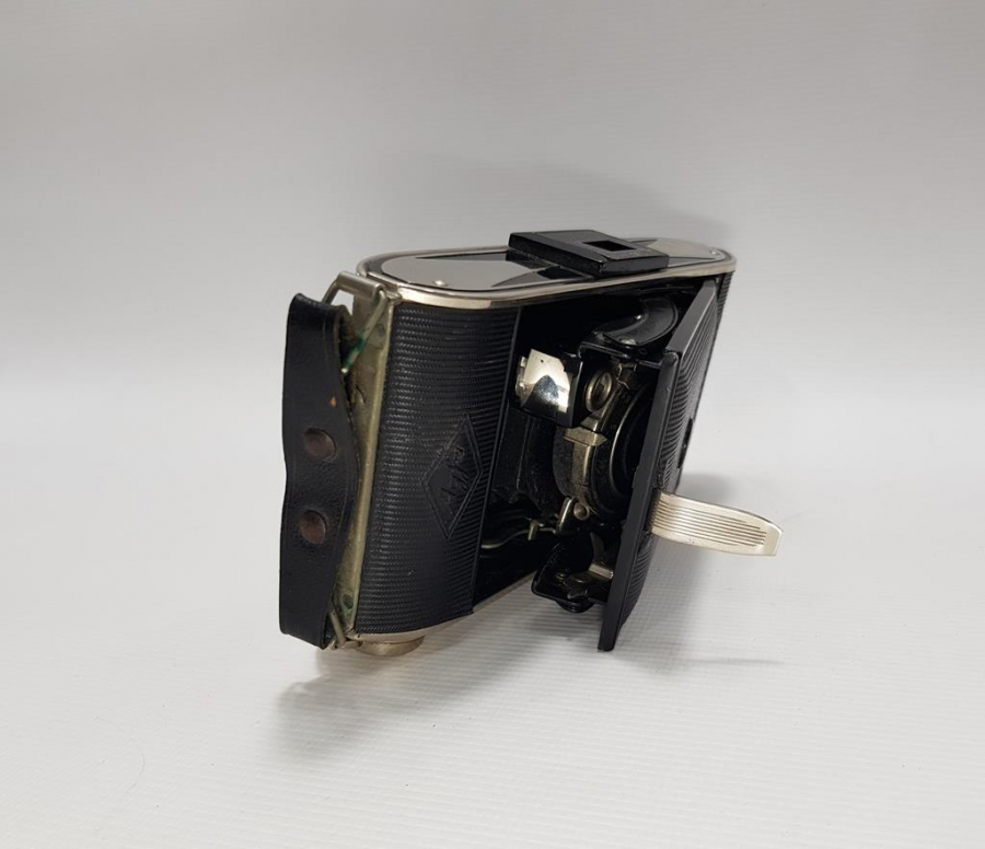 AGFA MARKA ANTİKA KÖRÜKLÜ FOTOĞRAF MAKİNESİ