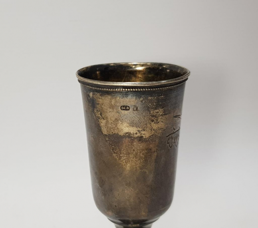 ANTİKA GÜMÜŞ KADEH