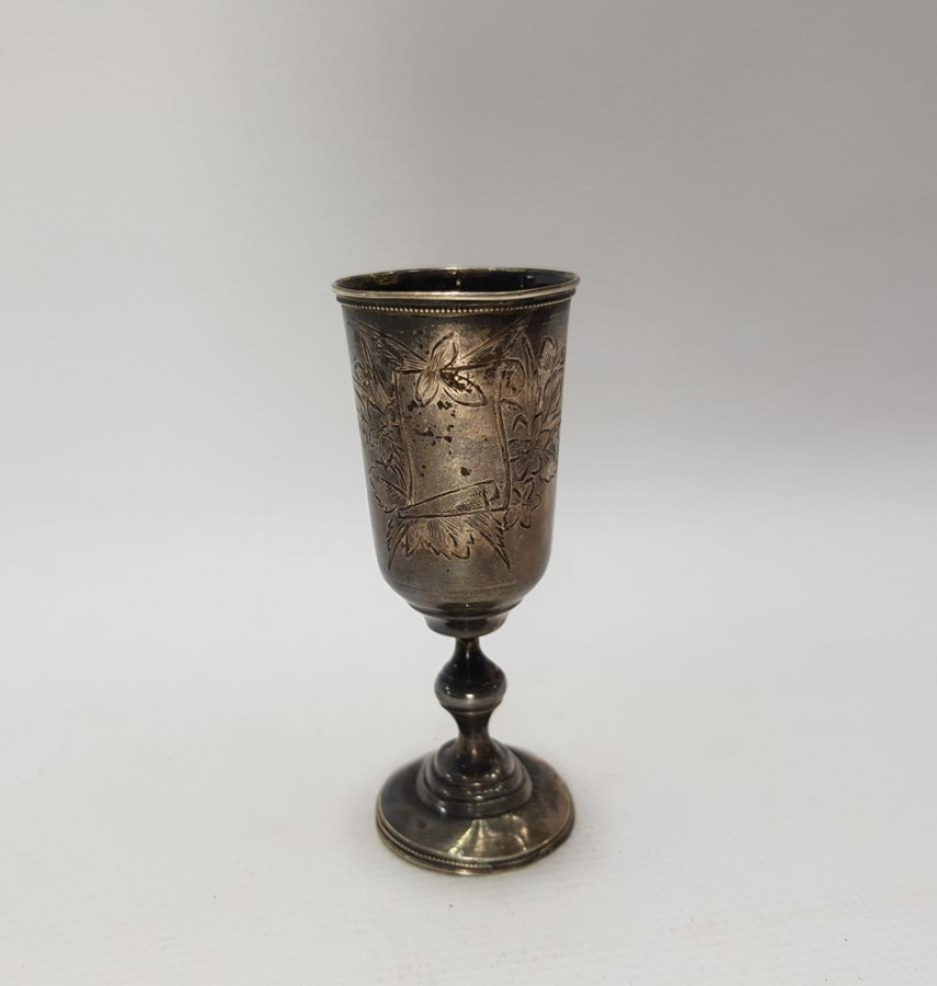ANTİKA GÜMÜŞ KADEH