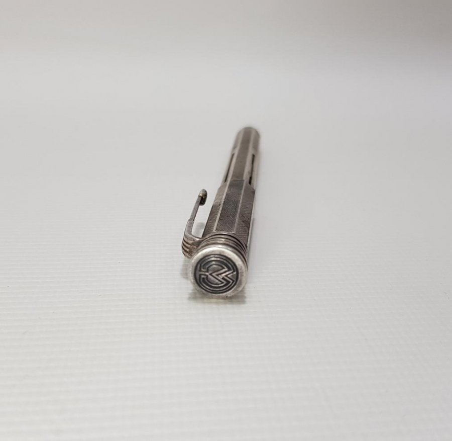 ANTİKA GÜMÜŞ KAPLAMA KALEM 