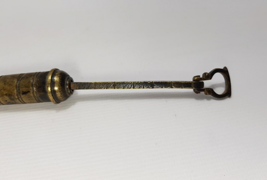 OSMANLI DÖNEMİ BRONZ BARUTLUK 