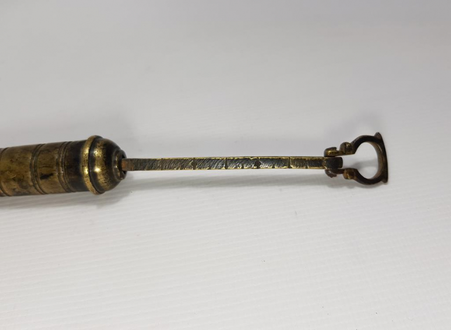 OSMANLI DÖNEMİ BRONZ BARUTLUK 