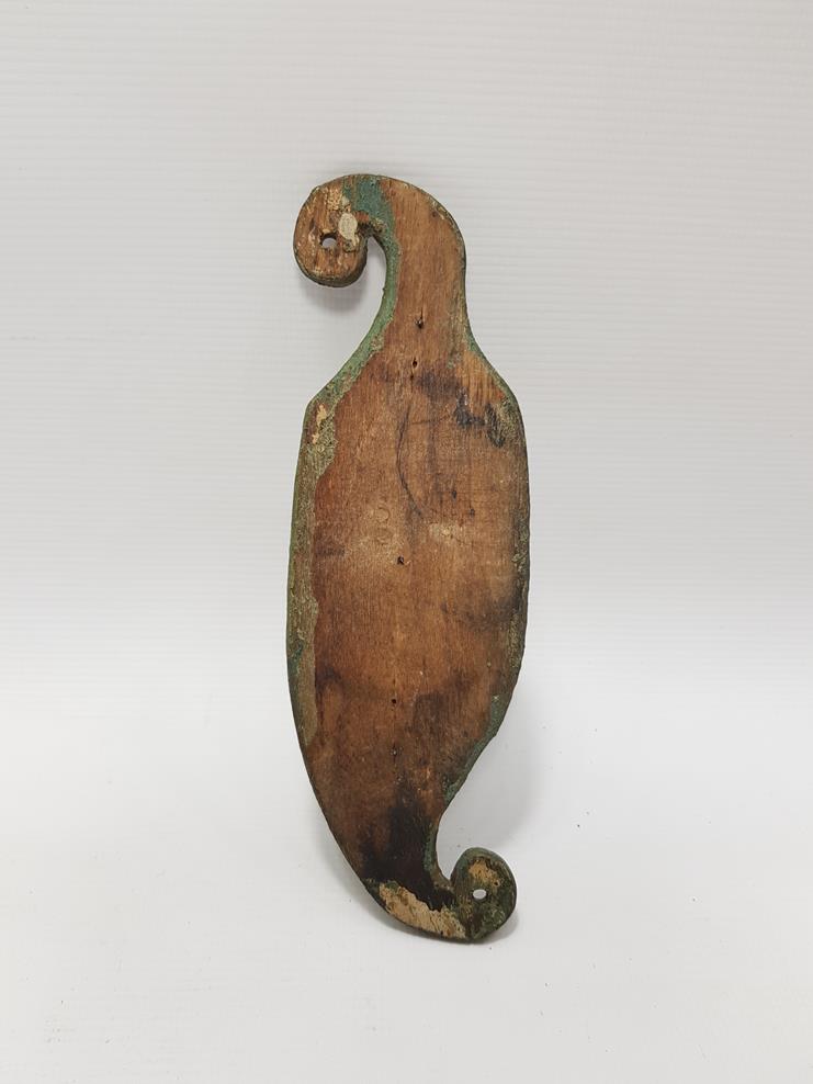 OSMANLI DÖNEMİ İÇİNDE EL YAZMA DUASI BULUNAN AHŞAP MEZUZA