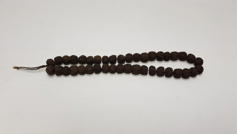 OSMANLI DÖNEMİ TEKKE İŞİ İP ÖRME TESPİH