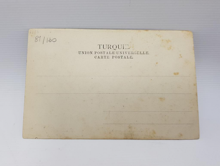 OSMANLI MEVLEVİ DERVİŞLER KARTPOSTALI