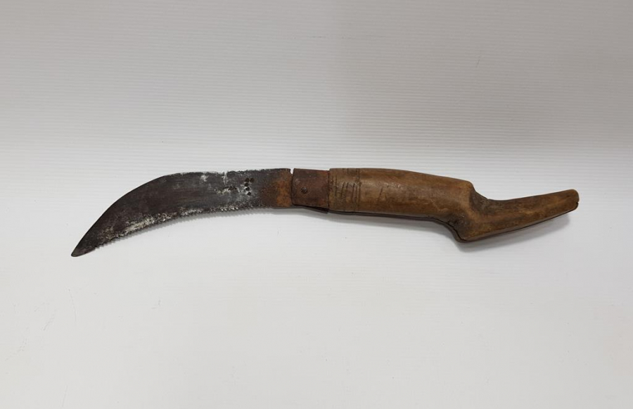 OSMANLICA BURSA YAZILI BAĞ BIÇAĞI