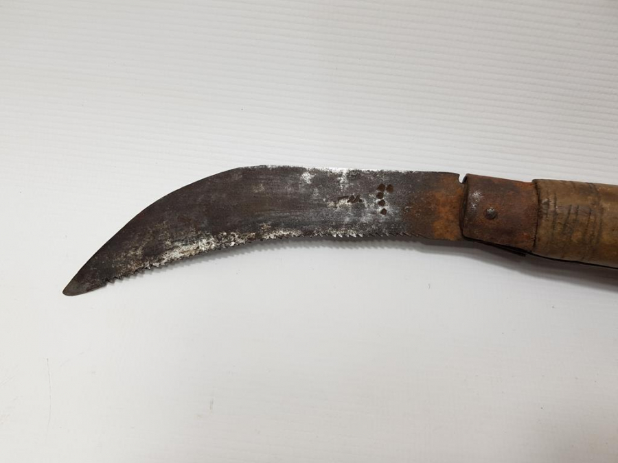 OSMANLICA BURSA YAZILI BAĞ BIÇAĞI