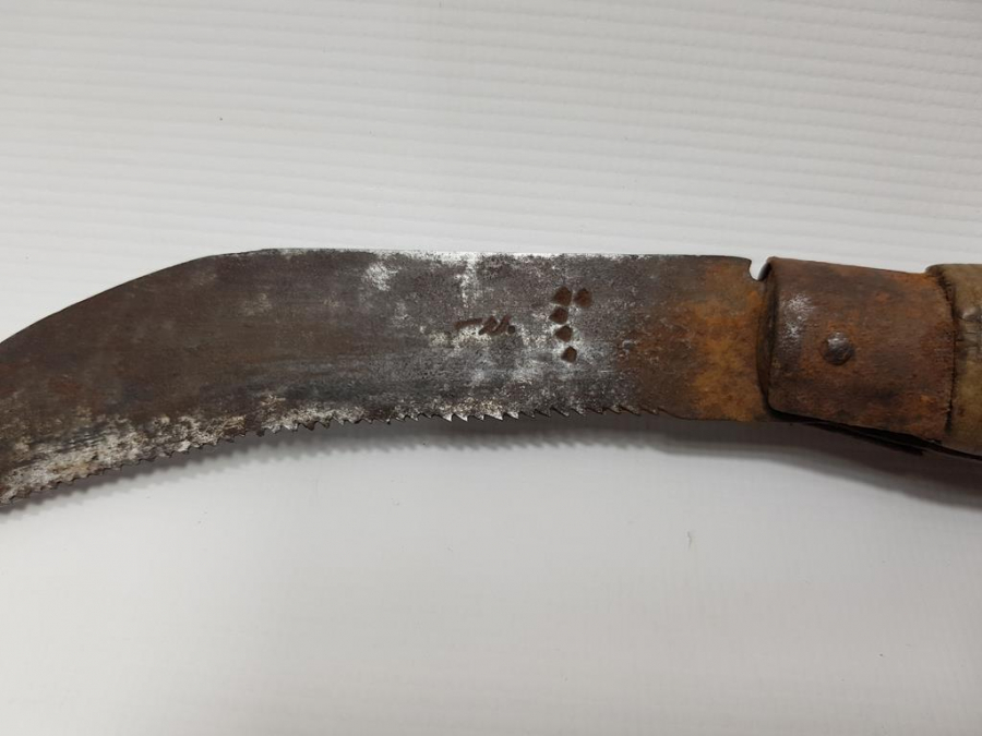 OSMANLICA BURSA YAZILI BAĞ BIÇAĞI