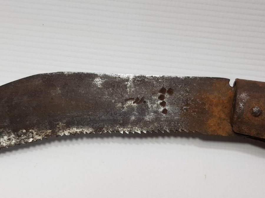 OSMANLICA BURSA YAZILI BAĞ BIÇAĞI