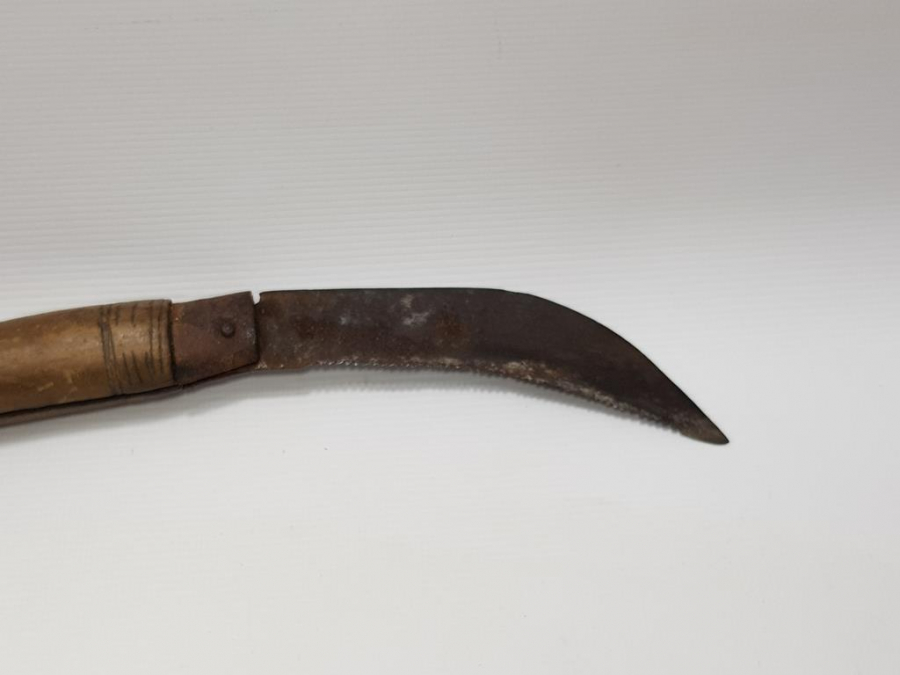 OSMANLICA BURSA YAZILI BAĞ BIÇAĞI