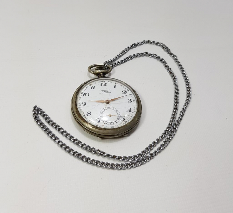 TISSOT GÜMÜŞ CEP SAATİ 