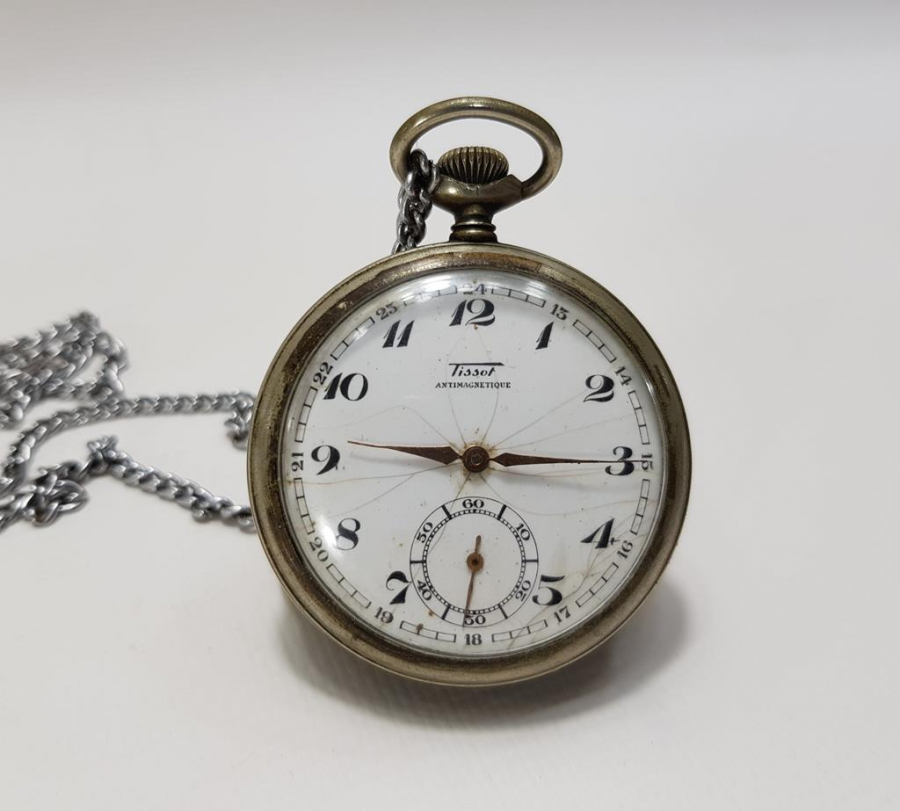 TISSOT GÜMÜŞ CEP SAATİ 