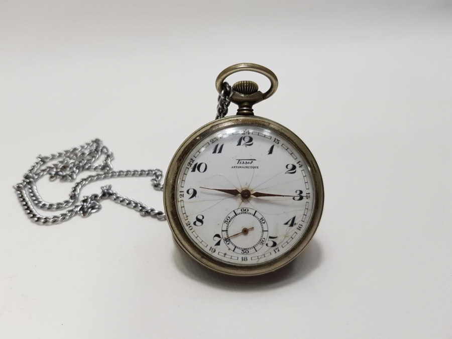 TISSOT GÜMÜŞ CEP SAATİ 