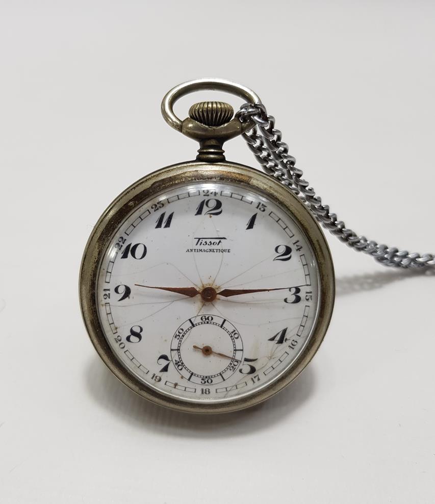 TISSOT GÜMÜŞ CEP SAATİ 